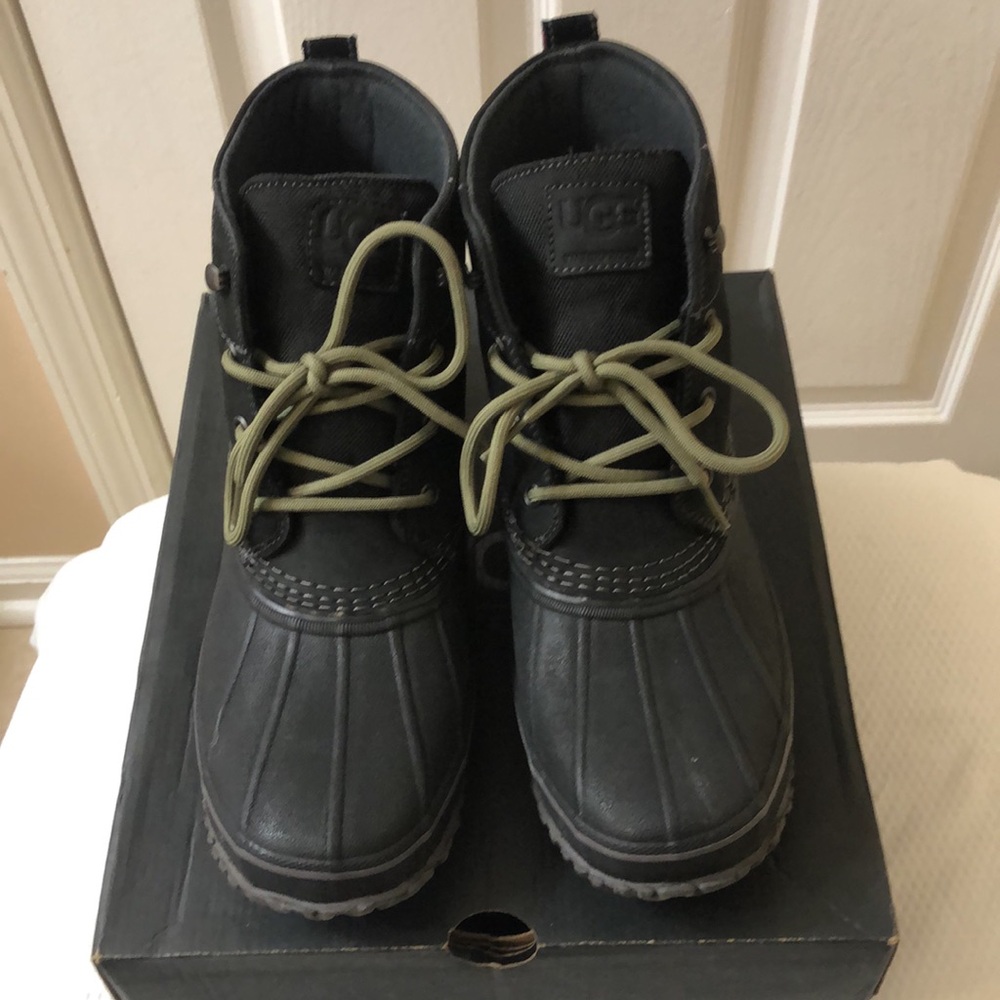 Men UGG BOOTS Black Size 10